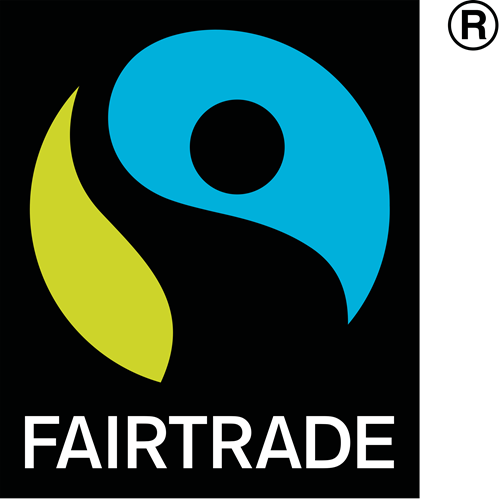 A fair trade jele, logója