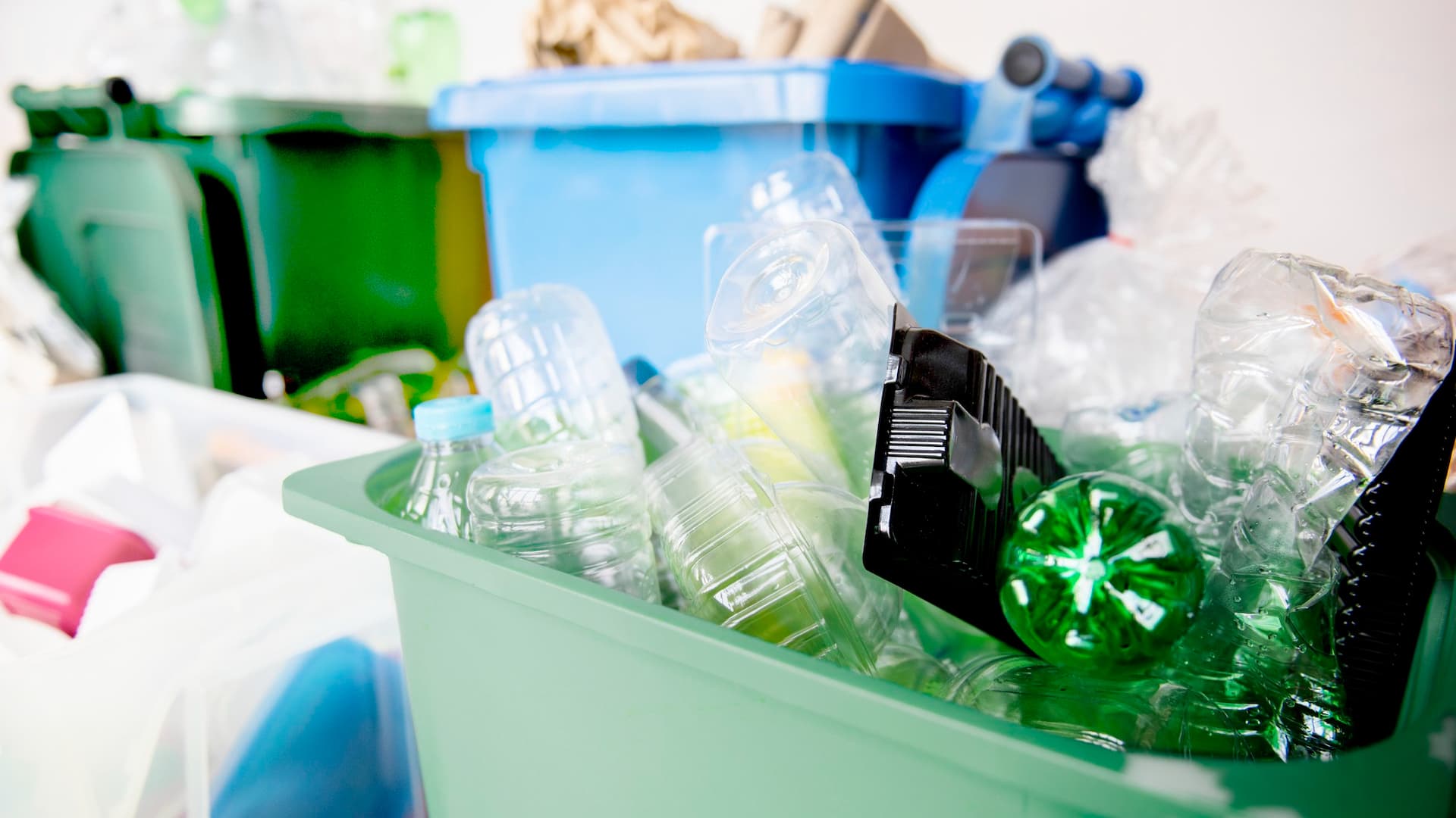 újrahasznosítható műanyagok